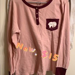Ivory Ella sleep top.